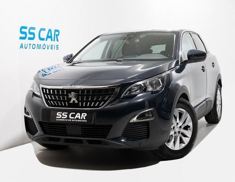 Azul Usado 2019 Peugeot 3008 Allure SUV | € 15.490 (Super Preço) - Imagem 1/4