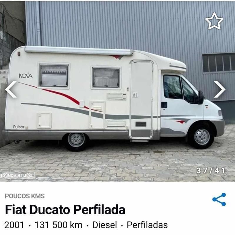Branco Usado 2001 Fiat Ducato Van | € 18.250 (Bom preço) - Imagem 1/4