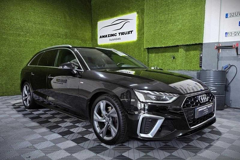 Preto Usado 2019 Audi A4 S-Line Carrinha | € 29.450 - Imagem 1/4