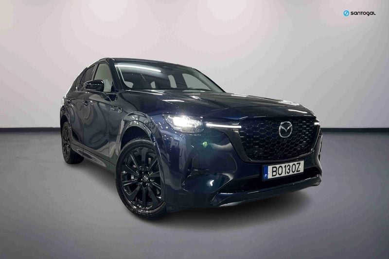 Azul Usado 2024 Mazda CX-60 Homura-Line SUV | € 49.990 - Imagem 1/4