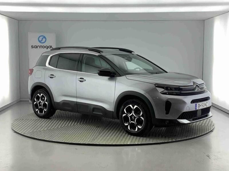 Cinzento Usado 2024 Citroën C5 Aircross PureTech SUV | € 28.990 (Preço justo) - Imagem 1/3