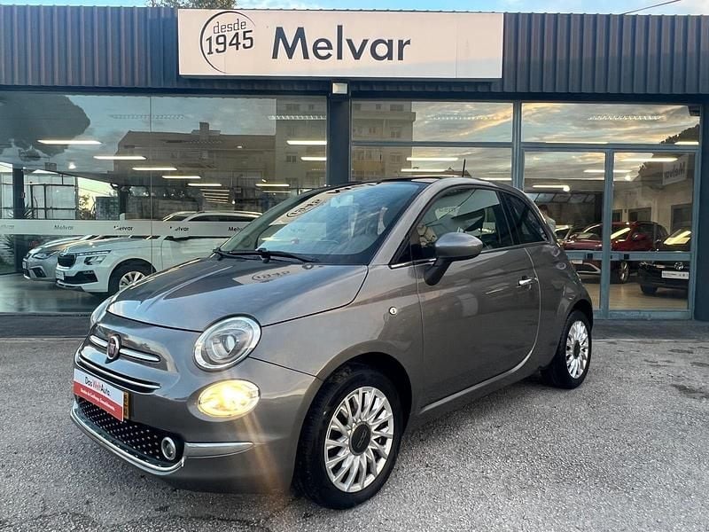 Cinza Usado 2015 Fiat 500 Lounge Citadino | € 8.990 (Bom preço) - Imagem 1/4