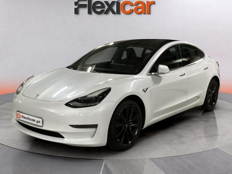 Usado Tesla Model 3 Long Range AWD 350 kW (476 HP) 2019 Branco Sedan