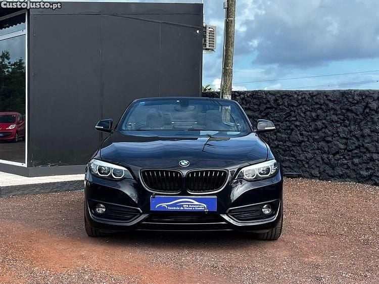Preto Usado 2019 BMW 218 Sport Line Cabrios | € 23.990 (Caro) - Imagem 1/1
