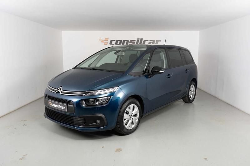 Azul Usado 2021 Citroën C4 Origins Monovolume | € 16.890 (Bom preço) - Imagem 1/4