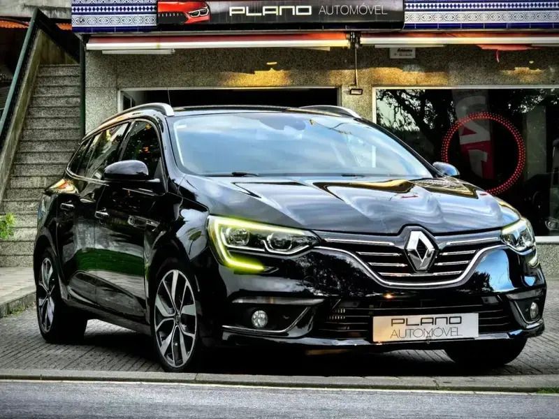 Preto Usado 2017 Renault Mégane GrandTour Bose Edition Carrinha | € 12.900 (Preço elevado) - Imagem 1/4