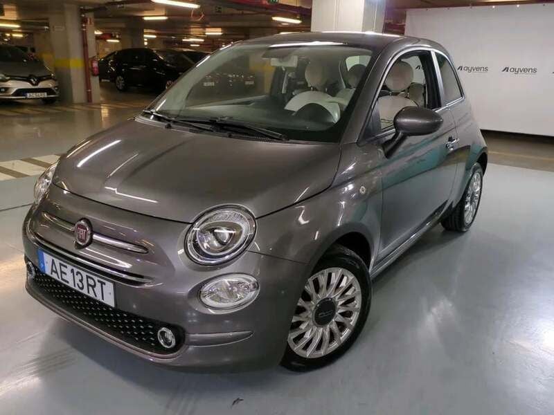 Cinza Usado 2020 Fiat 500 Lounge Citadino | € 14.200 (Preço justo) - Imagem 1/4
