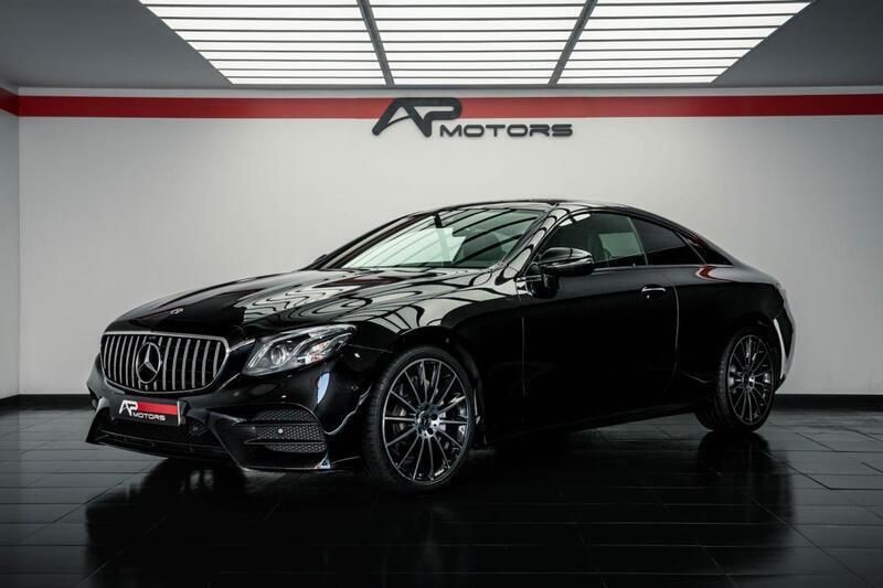 Preto Usado 2017 Mercedes E220 AMG line Coupé | € 36.000 (Preço elevado) - Imagem 1/4
