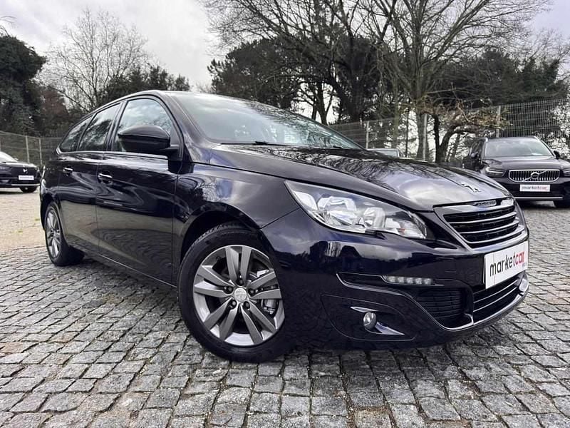 Usado Peugeot 308 SW 120 HP (88 kW) 2015 Azul Carrinha