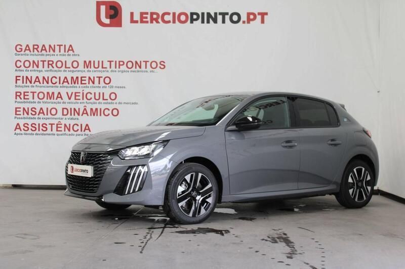 Cinzento Novo 2025 Peugeot e-208 Allure Citadino | € 31.950 (Preço elevado) - Imagem 1/4