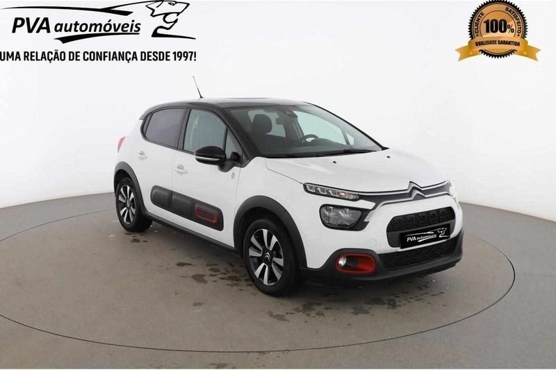 Branco Usado 2021 Citroën C3 Citadino | € 11.950 (Preço justo) - Imagem 1/4