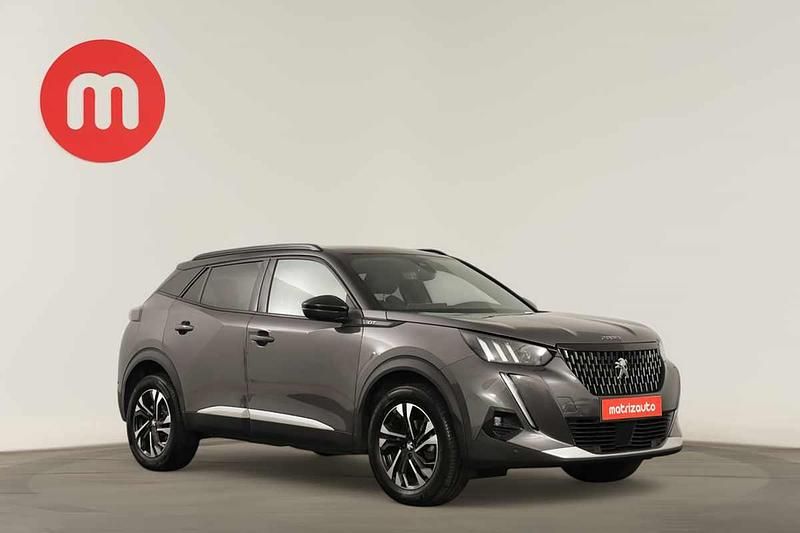 Cinzento Usado 2021 Peugeot 2008 SUV | € 19.999 (Caro) - Imagem 1/4