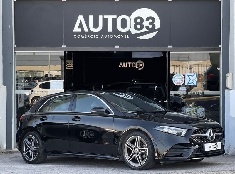 Preto Usado 2021 Mercedes A160 AMG line | € 24.990 (Super Preço) - Imagem 1/1