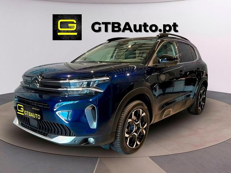 Azul Usado 2023 Citroën C5 Aircross PureTech SUV | € 26.999 (Preço justo) - Imagem 1/4