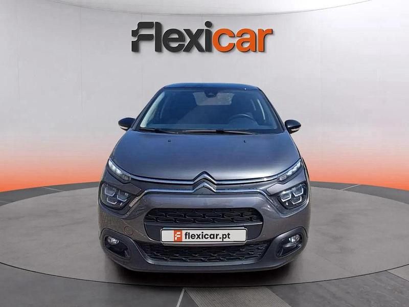 Cinza Usado 2023 Citroën C3 PureTech Citadino | € 16.390 (Preço justo) - Imagem 1/4