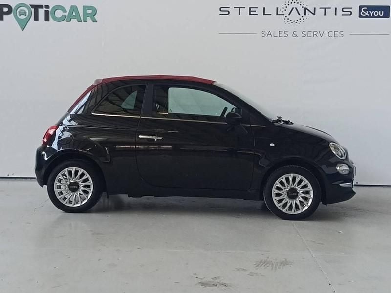Usado Fiat 500 Red 70 HP (51 kW) 2023 Preto Cabrios