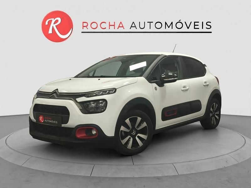 Branco Usado 2021 Citroën C3 PureTech | € 10.889 (Bom preço) - Imagem 1/4