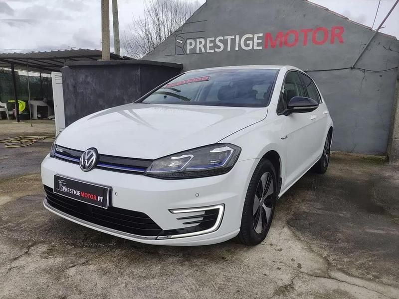 Branco Usado 2019 VW e-Golf Citadino | € 15.900 (Preço justo) - Imagem 1/4