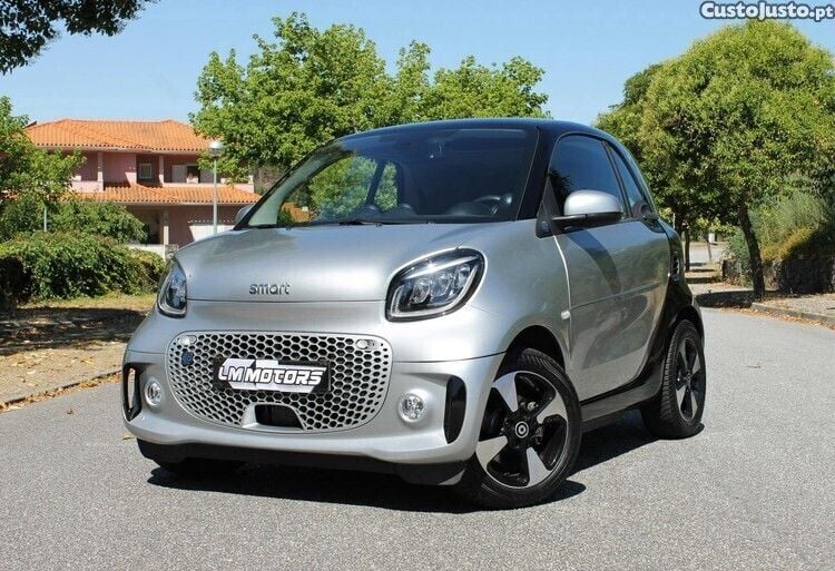 Cinza Usado 2021 Smart ForTwo Electric Drive Passion Citadino | € 14.990 (Preço justo) - Imagem 1/1