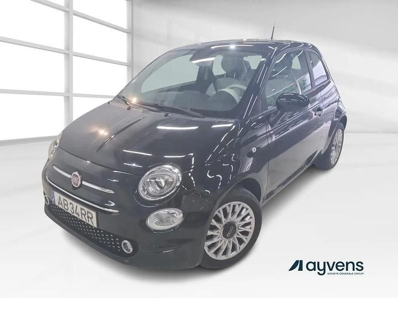 Preto Usado 2020 Fiat 500 Lounge Citadino | € 14.400 (Preço justo) - Imagem 1/4