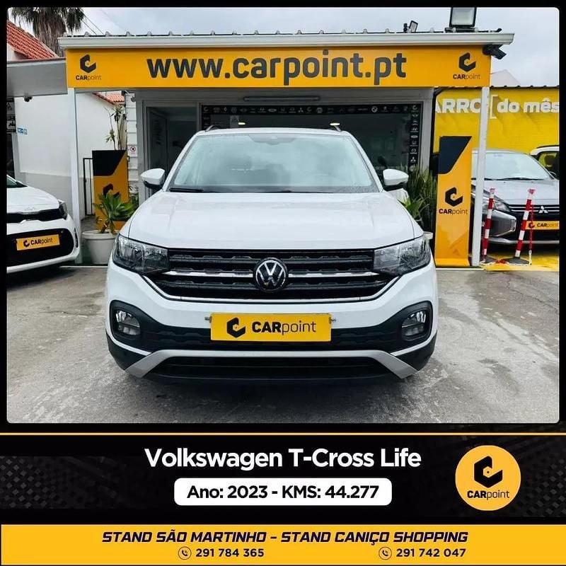 Branco Usado 2023 VW T-Cross Life SUV | € 22.900 (Caro) - Imagem 1/4