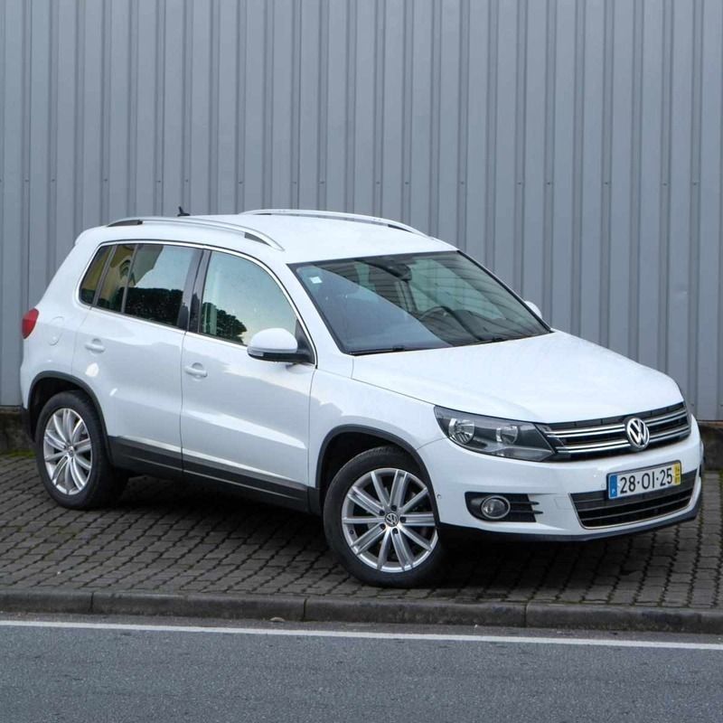Branco Usado 2014 VW Tiguan SUV | € 11.990 - Imagem 1/4