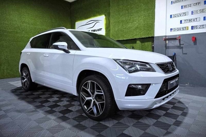 Branco Usado 2018 Seat Ateca FR SUV | € 21.950 (Preço justo) - Imagem 1/4
