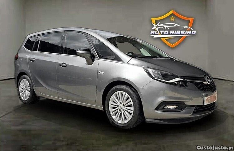 Cinza Usado 2017 Opel Zafira Innovation Monovolume | € 16.990 (Preço elevado) - Imagem 1/1