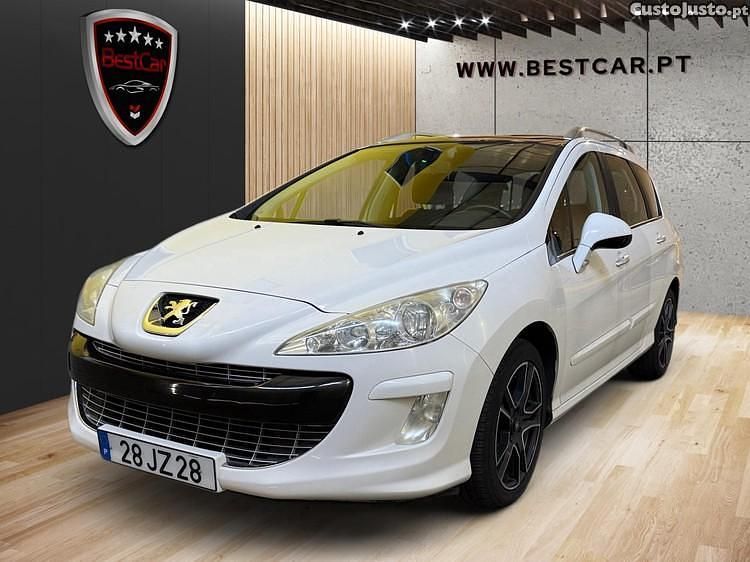 Branco Usado 2008 Peugeot 308 Carrinha | € 5.750 (Preço elevado) - Imagem 1/1