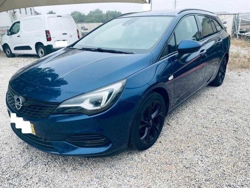 Azul Usado 2020 Opel Astra Carrinha | € 12.880 (Bom preço) - Imagem 1/4