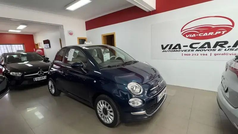 Usado Fiat 500C Rock 70 HP (51 kW) 2020 Azul Cabrios