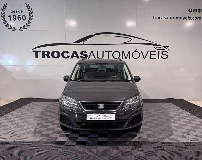 Usado Seat Alhambra 115 HP (84 kW) 2016 Cinzento Monovolume