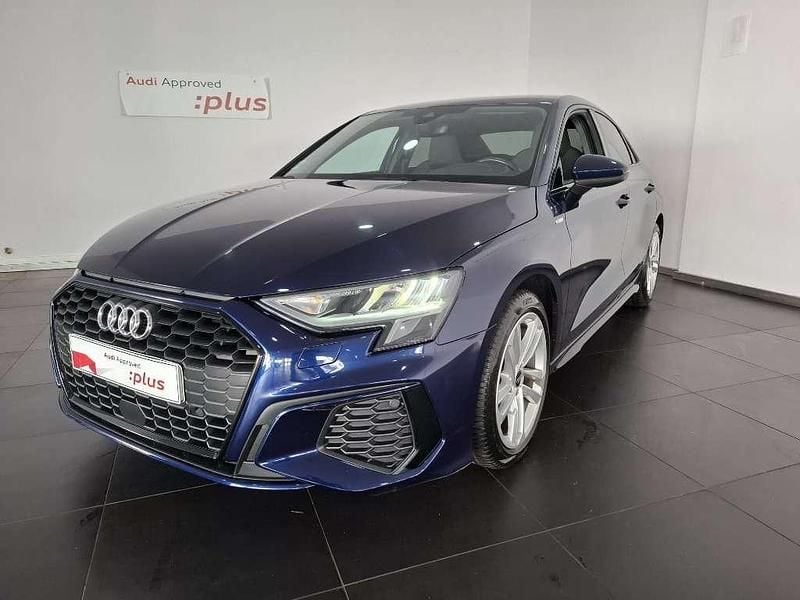 Azul Usado 2024 Audi A3 S-Line Sedan | € 25.900 (Preço justo) - Imagem 1/4