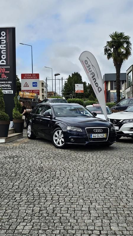 Azul Usado 2008 Audi A4 Carrinha | € 9.995 (Preço justo) - Imagem 1/4