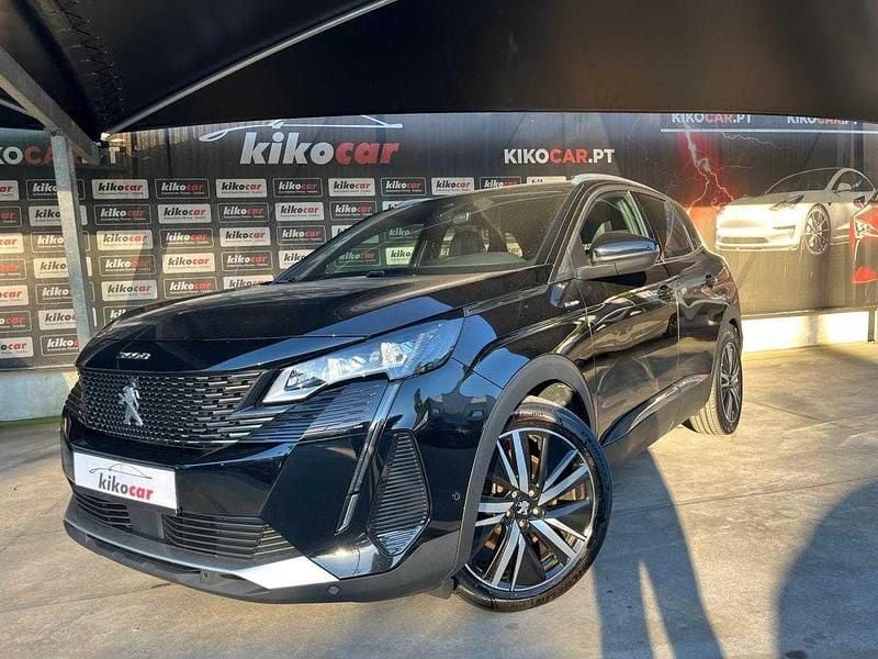Preto Usado 2022 Peugeot 3008 GT SUV | € 23.400 - Imagem 1/4