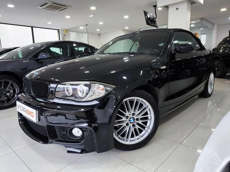 Usado BMW 120 Cabriolet 177 HP (130 kW) 2008 Preto Cabrios