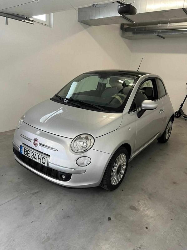 Cinzento Usado 2010 Fiat 500 Citadino | € 6.900 (Preço justo) - Imagem 1/4