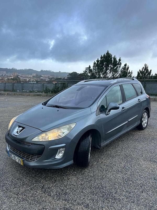 Usado Peugeot 308 109 HP (80 kW) 2009 Cinzento Carrinha