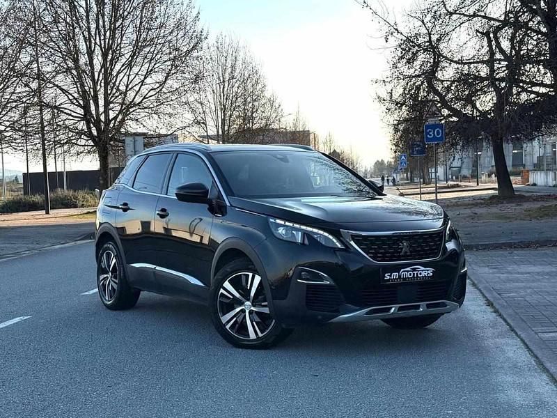 Usado Peugeot 3008 130 HP (95 kW) 2019 Preto SUV