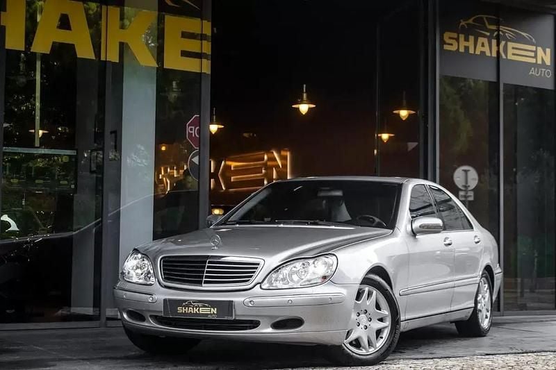 Usado Mercedes S320 197 HP (144 kW) 2000 Cinza antracite Sedan