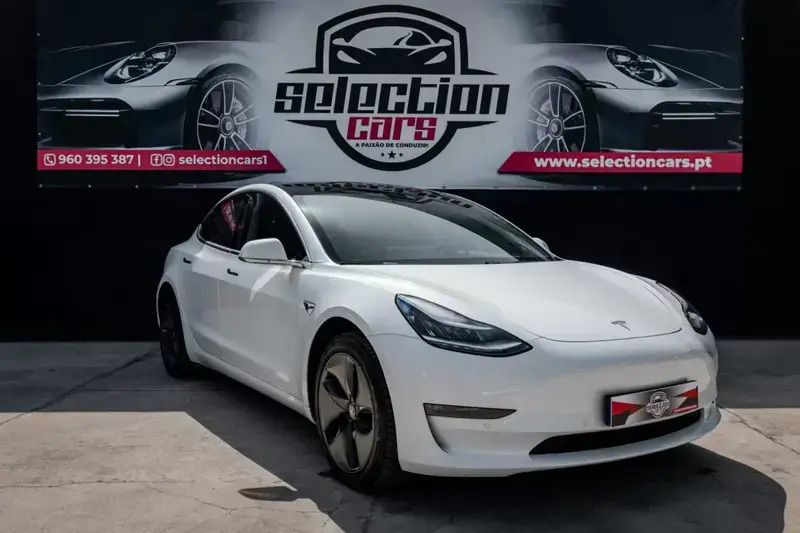 Cinza escuro Usado 2020 Tesla Model 3 Long Range AWD Sedan | € 25.900 (Bom preço) - Imagem 1/4