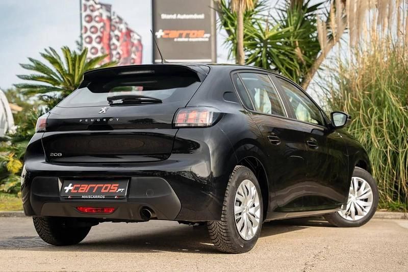 Usado Peugeot 208 Active 75 HP (55 kW) 2022 Preto Citadino