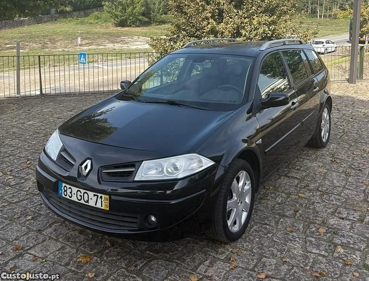 Preto Usado 2008 Renault Mégane GrandTour Carrinha | € 2.990 (Preço justo) - Imagem 1/1