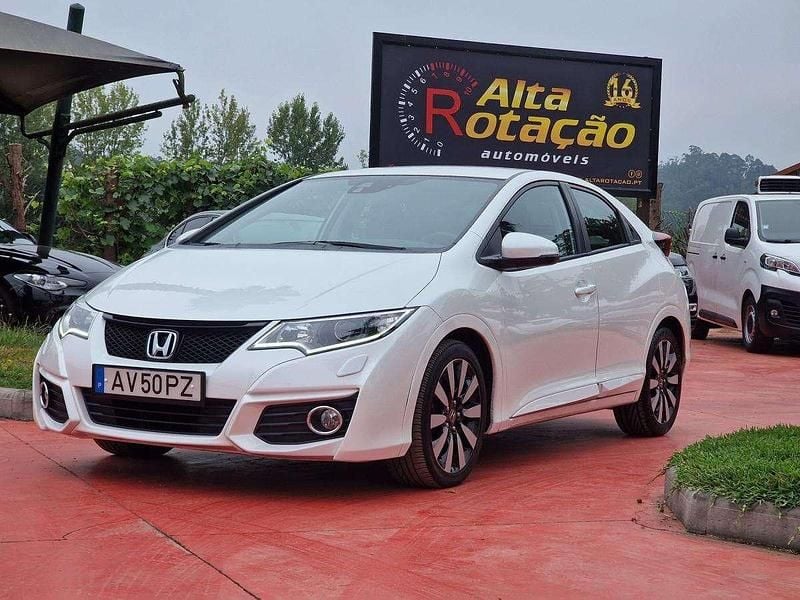 Branco Usado 2016 Honda Civic | € 14.350 - Imagem 1/4