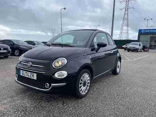 Usado Fiat 500C 70 HP (51 kW) 2024 Preto Cabrios