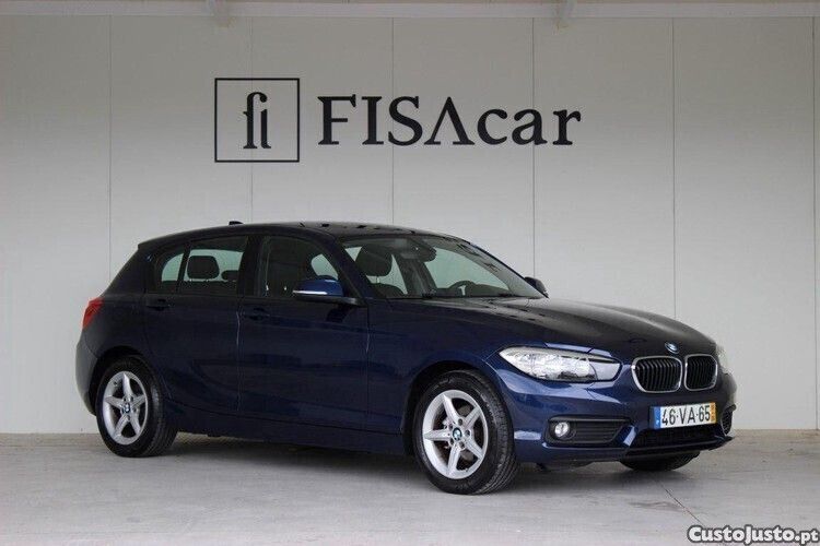 Azul Usado 2018 BMW 116 Advantage Citadino | € 16.400 (Super Preço) - Imagem 1/1