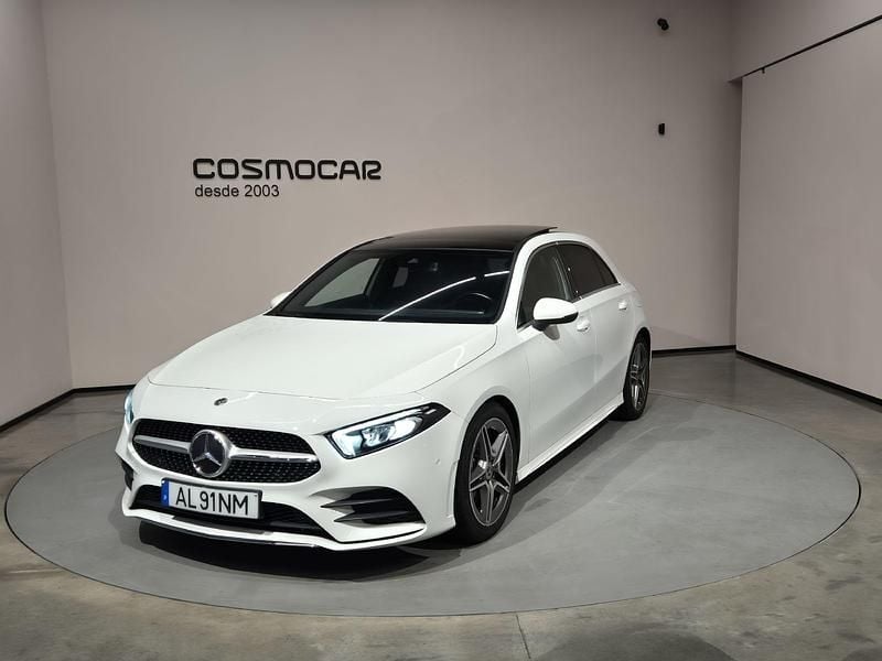 Branco Usado 2021 Mercedes A200 AMG line | € 26.900 (Bom preço) - Imagem 1/4