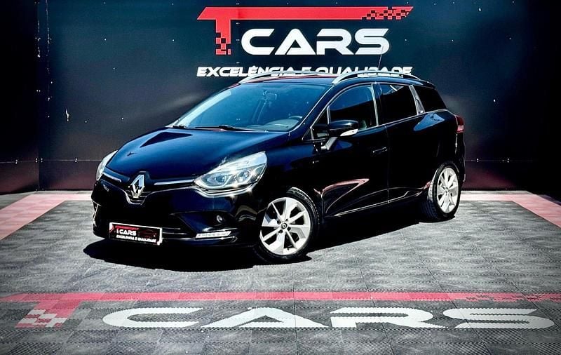 Preto Usado 2017 Renault Clio GrandTour LIMITED Carrinha | € 10.900 (Bom preço) - Imagem 1/4