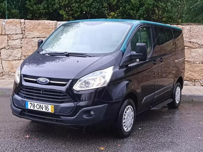 Preto Usado 2014 Ford Transit Custom Trend Carrinha | € 19.990 (Preço elevado) - Imagem 1/4