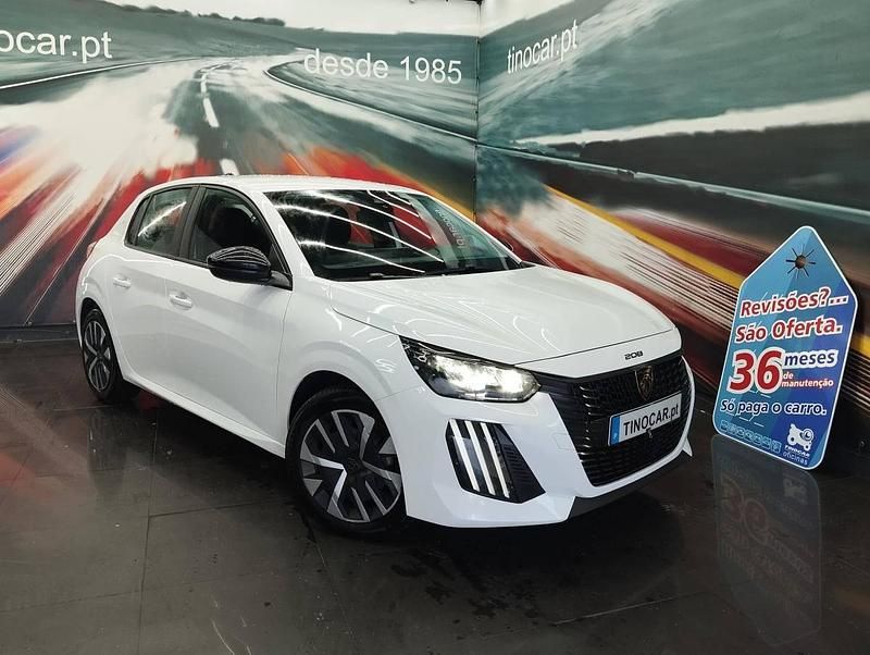 Branco Usado 2024 Peugeot 208 Citadino | € 15.699 (Preço justo) - Imagem 1/4